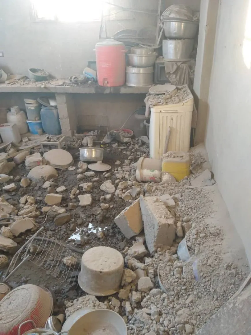 Casas y propiedades destruidas por el bombardeo contra Deir ez-Zor por parte de las fuerzas de Damasco