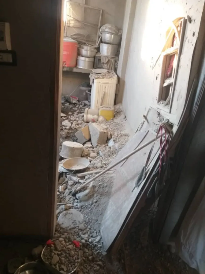 Casas y propiedades destruidas por el bombardeo contra Deir ez-Zor por parte de las fuerzas de Damasco