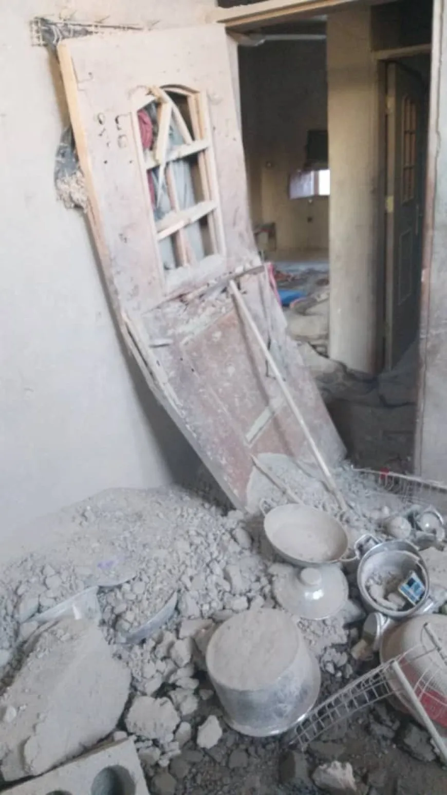 Casas y propiedades destruidas por el bombardeo contra Deir ez-Zor por parte de las fuerzas de Damasco