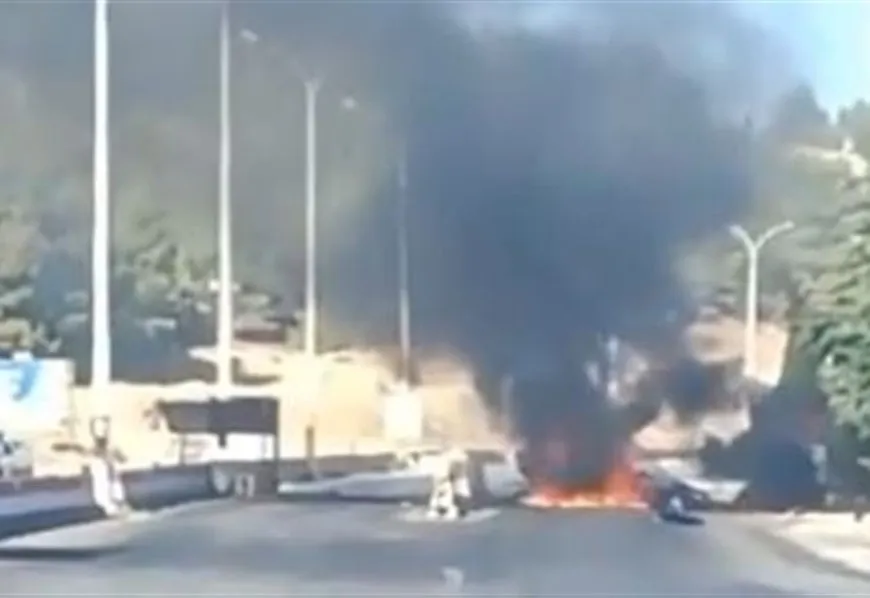 Un dron israelí apunta a un coche en la frontera libanesa-siria