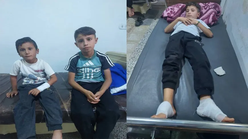 Tres niños resultan heridos por la explosión de minas terrestres
