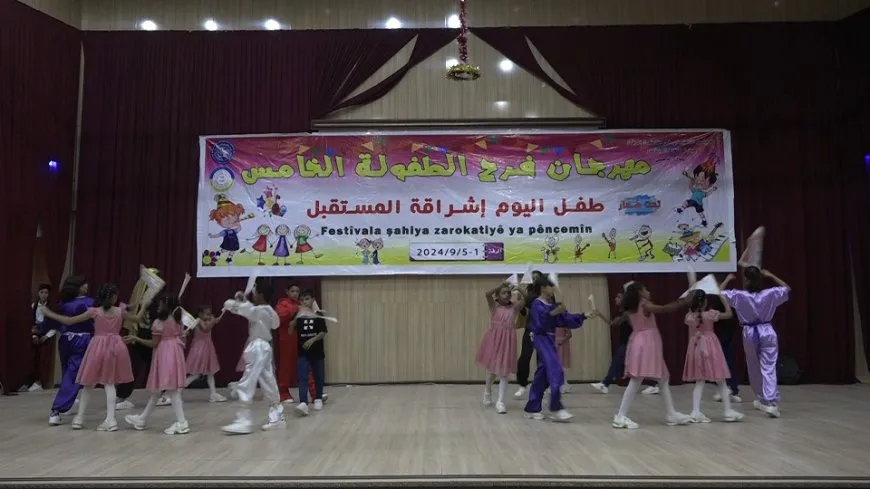 Continúa el festival infantil en Tabqa
