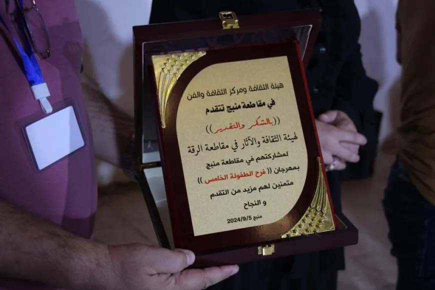 Finaliza el Festival Infantil en Manbij