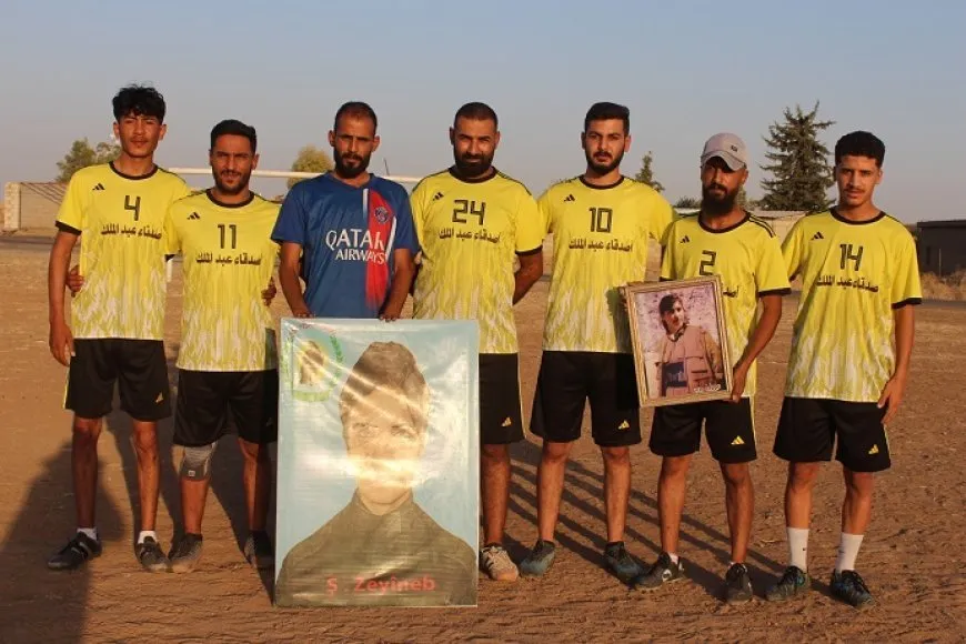 En Çilaxa comienza el torneo de fútbol en honor de las mártires Zeyneb y Mizgin