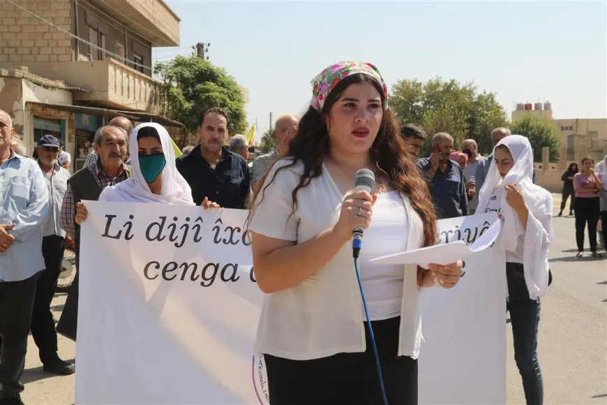 La gente de Amuda denuncia los ataques de la ocupación turca y el sistema de tortura y exterminio