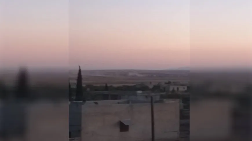 Los mercenarios turcos bombardean una aldea en Sharawa