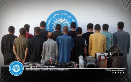 14 personas arrestadas por atracos en Manbij