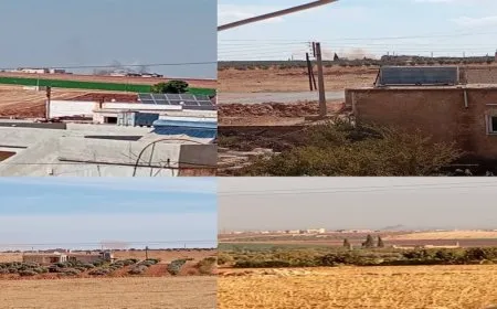 Los ocupantes turcos bombardean aldeas en Shahba