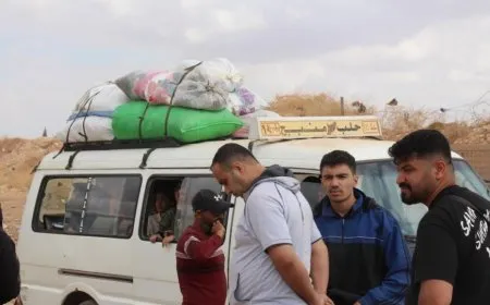 19.754 personas llegan al noreste de Siria desde el Líbano