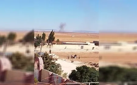 La ocupación turca bombardea Bilounia en Afrin, cantón de Shahba