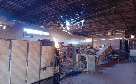 La ocupación turca bombardea una panadería automatizada en Amuda