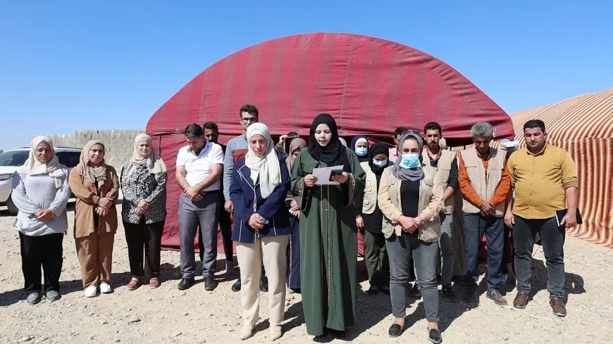La Administración Autónoma abre un centro de alojamiento para refugiados del Líbano en Raqqa