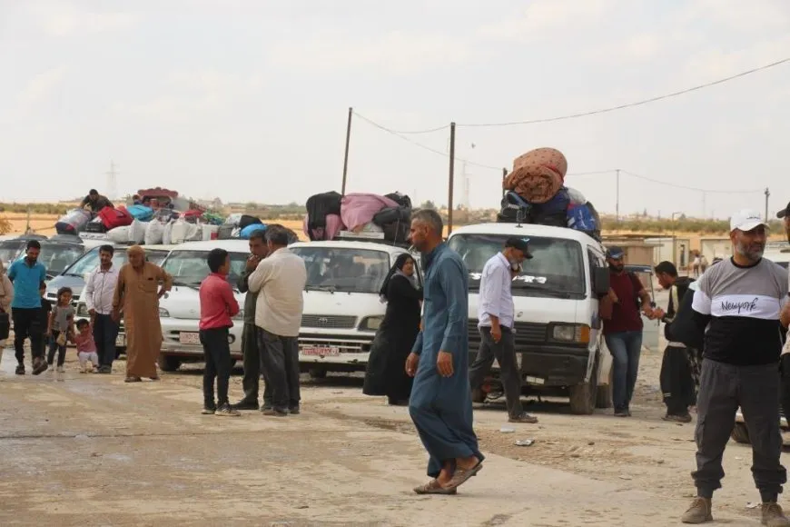 18.667 personas llegan del Líbano al noreste de Siria