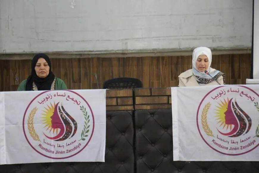 Los habitantes del cantón de Manbij honran la memoria de la mártir Hevrîn Xelef