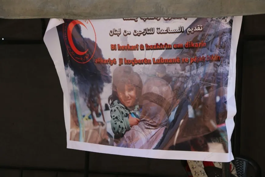 La Media Luna Roja Kurda pide solidaridad con los refugiados del Líbano