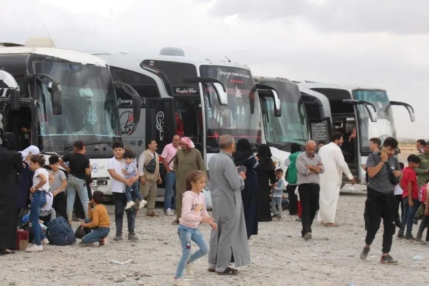 19.703 personas llegan desde el Líbano a la región del noreste de Siria
