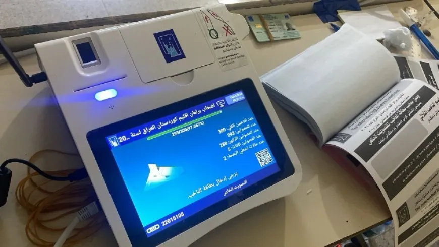 Finaliza la votación anticipada para las elecciones al Parlamento del Kurdistán del Sur