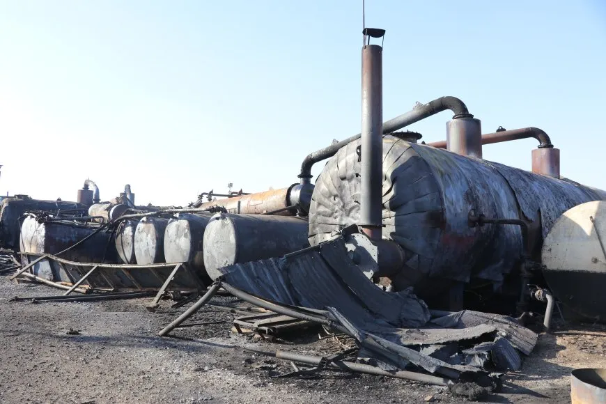 Tremenda destrucción de la infraestructura del noreste de Siria por ataques turcos
