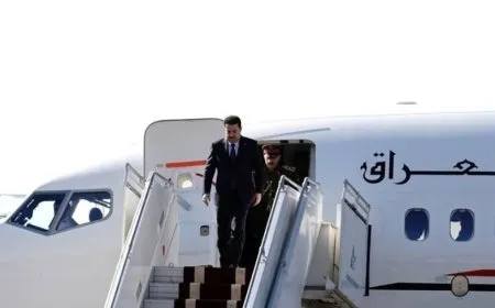 El primer ministro iraquí llega a Ankara