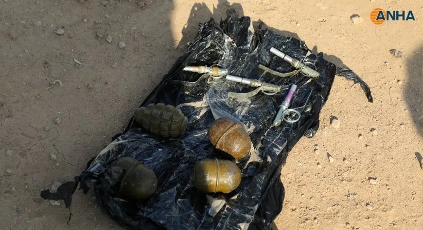 Las fuerzas de la operación "Seguridad duradera" encuentran bombas en el campamento de Al-Hol
