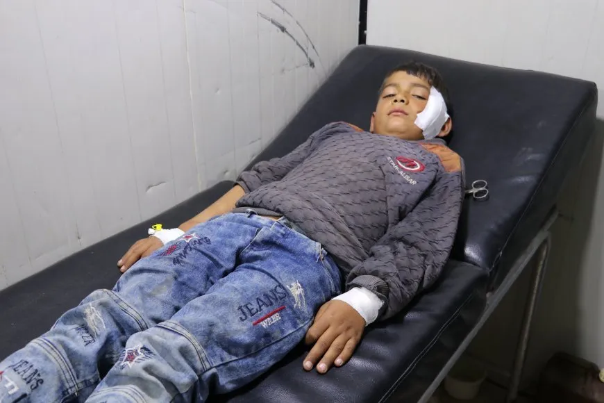 Un niño herido en un ataque de los ocupantes turcos a un coche en Shahba