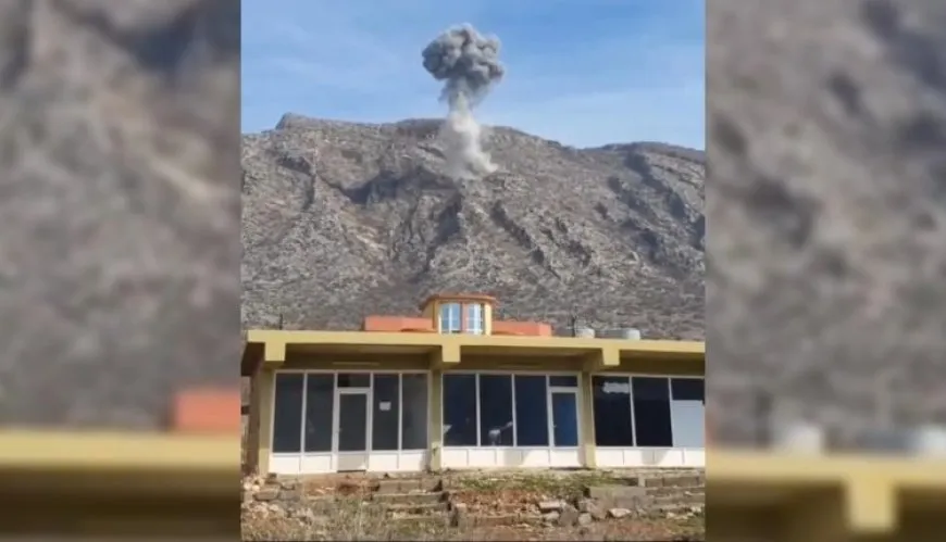 Los aviones de combate turcos atacan la aldea de Balinda