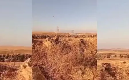 Los ocupantes turcos bombardean aldeas en Manbij