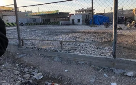 Los drones atacan un lavadero de coches en Derik