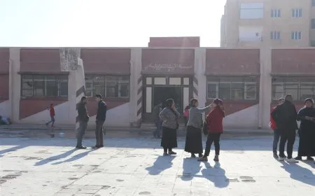 40 familias de refugiados llegan a Hasaka