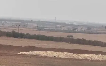 Escenas de mercenarios que escapan de los frentes en Manbij