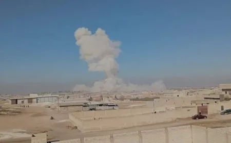Explosión violenta en Manbij