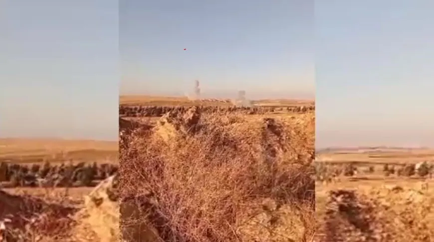 Los ocupantes turcos bombardean aldeas en Manbij