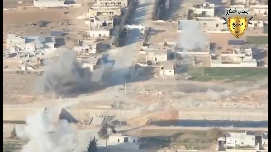 Serie de operaciones de combatientes del Consejo Militar de Manbij contra mercenarios
