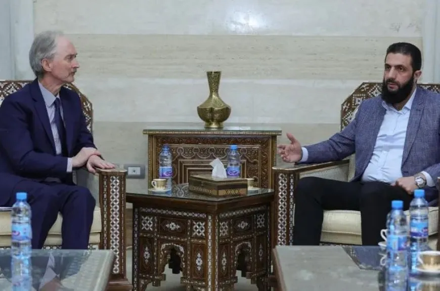 Ausencia de una nueva declaración oficial de la ONU sobre la demanda de Al-Sharaa de que Pedersen reconsidere la Resolución 2254