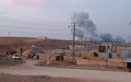 Aviones militares turcos reanudan bombardeo de la ciudad de Sarrin