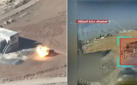 16 vehículos militares de mercenarios turcos destruidos, incluidos 3 tanques, al sureste de Manbij y al norte de la presa de Tishrin