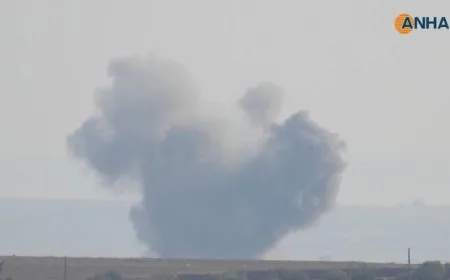 Aviones de guerra turcos bombardean zonas alrededor del puente Qerekozak y el aeropuerto de Sirin