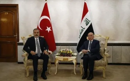 Hakan Fidan llega a Irak
