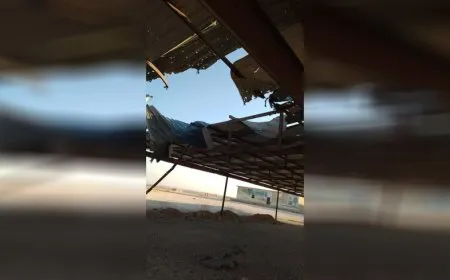Drones turcos atacan la aldea de Um El Seharîc en Ain Issa