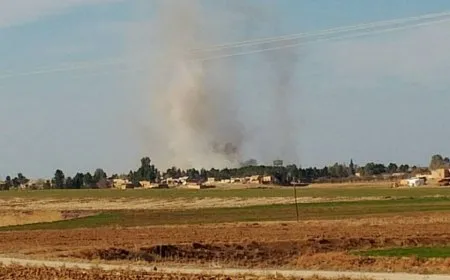 Las fuerzas de ocupación turcas bombardean otra aldea en Zirgan