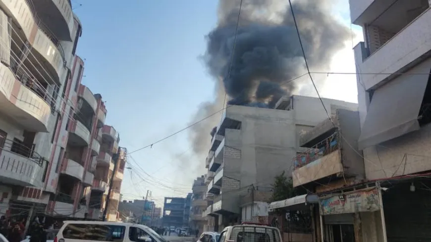Ataque aéreo en Qamishlo