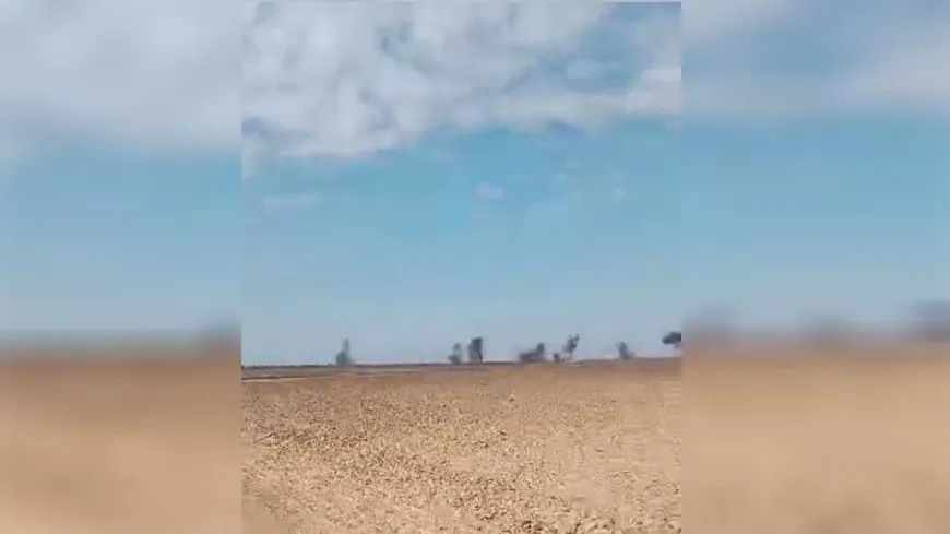 Los mercenarios turcos bombardean una aldea en Siluk