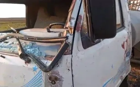 Los ocupantes turcos atacan un camión cisterna en una aldea de Til Temir
