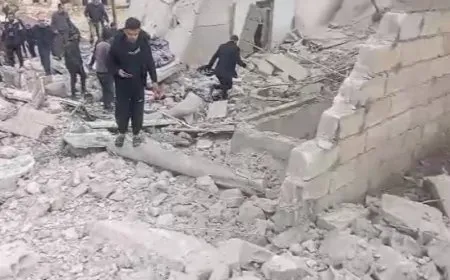 Siete muertos en una potente explosión en la zona rural de Idlib