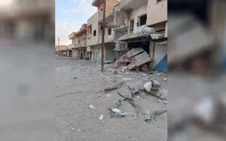 Los bombardeos de los ocupantes turcos causan gran destrucción en Zirgan