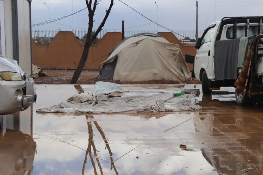 Las duras condiciones climáticas empeoran la situación de los desplazados internos de Afrin y Shahba