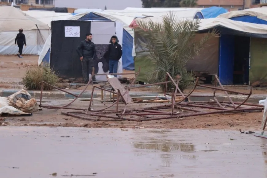 Las duras condiciones climáticas empeoran la situación de los desplazados internos de Afrin y Shahba