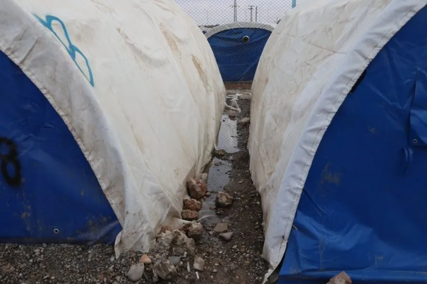 Los desplazados internos de Afrin y Shahba se enfrentan a condiciones terribles debido a la falta de ayuda humanitaria