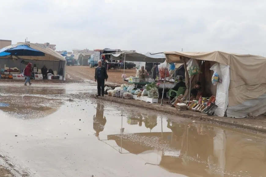 Los desplazados internos de Afrin y Shahba se enfrentan a condiciones terribles debido a la falta de ayuda humanitaria