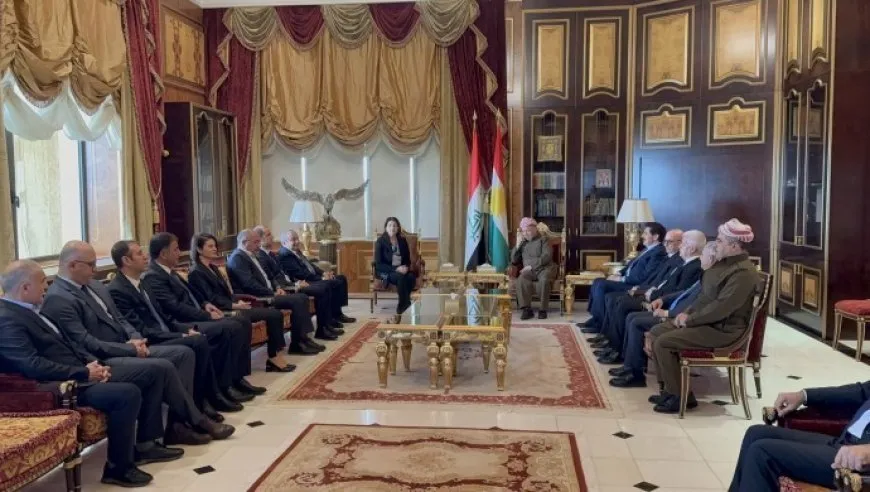Se acaba la reunión de la delegación de Imrali con Masoud Barzani